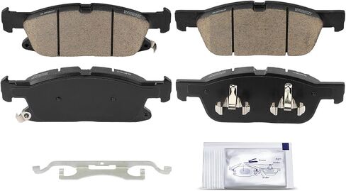 A-Premium Front Ceramic Disc Brake Pads Set Compatible with Ford Edge 2015-2021 & Lincoln MKX 2016-2018, Nautilus 2019-2023, 4 Pcs in Saudi Arabia