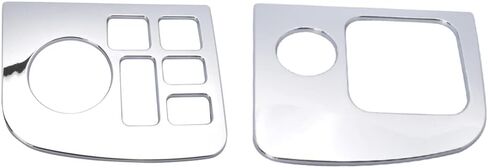 For Honda Goldwing GL1800 2001 to 2010 Gold wing 1800 GL 1800 Motorcycle Left And Right Navigation Control Panel Accent Chrome in Saudi Arabia