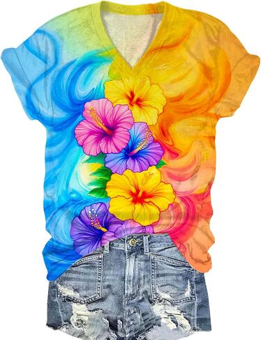 Bomerytoo Girls Trip 2025 قميص للنساء الرحلات الاستوائية الرحلية TIE T-Shirt أشجار النخيل الأشجار الشمسية in Kuwait