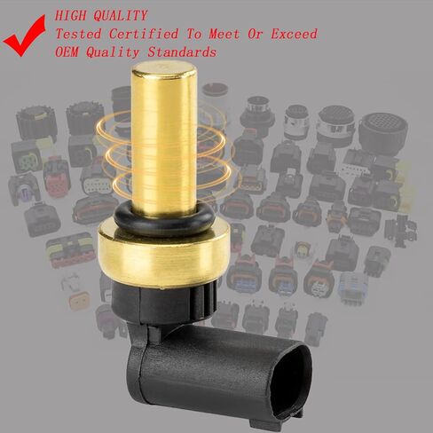55591401 213-4688 Engine Coolant Temperature Sensor Harness Connector Plug 2011-2021 Replacement for Buick Cadillac Chevy - Cruze Limited,Sonic,Trax, Volt, Encore,ELR (Sensor Harness Connector Plug) in Saudi Arabia