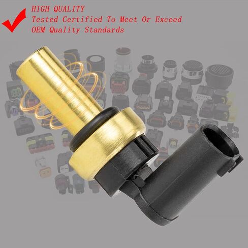 55591401 213-4688 Engine Coolant Temperature Sensor Harness Connector Plug 2011-2021 Replacement for Buick Cadillac Chevy - Cruze Limited,Sonic,Trax, Volt, Encore,ELR (Sensor Harness Connector Plug) in Saudi Arabia