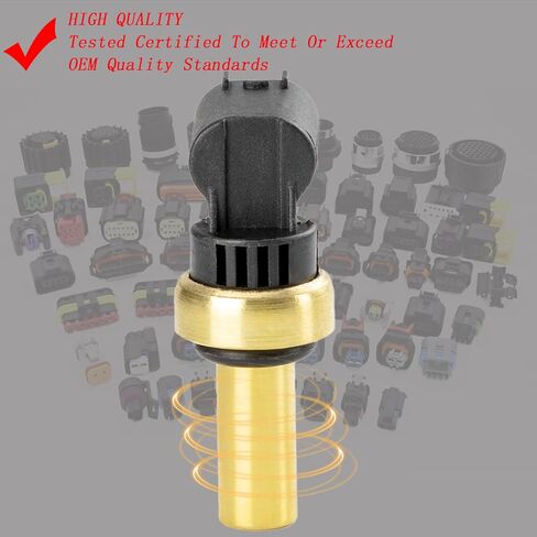 55591401 213-4688 Engine Coolant Temperature Sensor Harness Connector Plug 2011-2021 Replacement for Buick Cadillac Chevy - Cruze Limited,Sonic,Trax, Volt, Encore,ELR (Sensor Harness Connector Plug) in Saudi Arabia