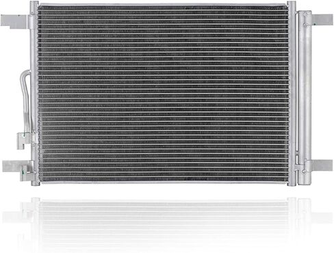 A/C Contenser - Pacific Best Inc. Fit/for 4513 15-21 Volkswagen VW Golf/GTI - مع جهاز الاستقبال والمجفف in Saudi Arabia