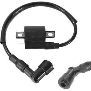 Motorcycle Ignition Coil, CG125 150 200 250CC Ignition Coil High Voltage, for Most ATVs Quads Dirt Bikes Pit Bikes Scooters Buggies Motorcycles and Go Karts (Black) in Saudi Arabia