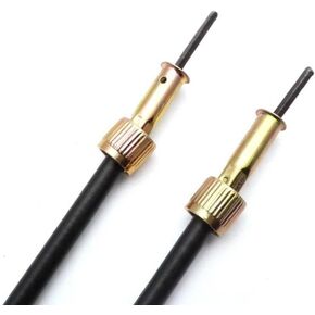 Universal Motorcycle Speedometer Double Square Head M12 M10 Thread Compatible with Scooter Parts 110CM Length in Saudi Arabia