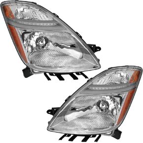 Halogen Headlight Lens Housing Kit Front Left & Right for 05-08 Toyota Prius in Saudi Arabia