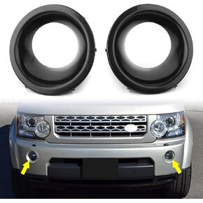 GZYF Car Auto Front Bumper Fog Light Bezel Cover Ring Trim for Land Rover LR4 2010-2014 in Kuwait