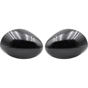 Gloss Black Door Wing Mirror Cover Cap Casing Fits For Mini 2014-2019 F55 F56 F57 F60 LHD in Saudi Arabia