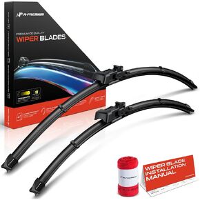 A-Premium Pack of 2 Windshield Wiper Blades with Wear Indicator & Towel - Compatible with Toyota Avalon 2005-2012 - 26" and 20", TLP Connector, Left and Right in Saudi Arabia