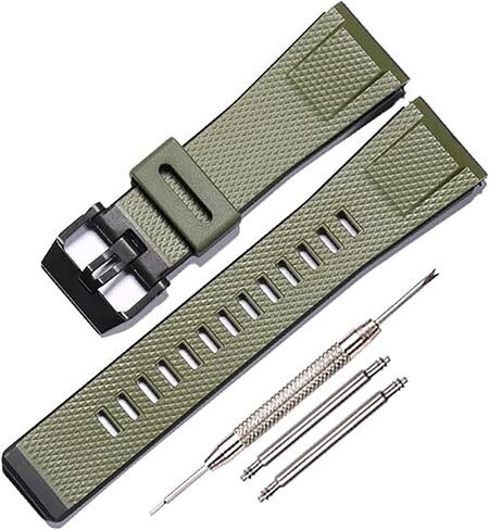 Waterproof Rubber Watch Strap Compatible with Casio Pro Trek GA2000 PRG600 PRW6600 PRG-650Y Men's Sports Watch, Replacement watch bands for men in Saudi Arabia