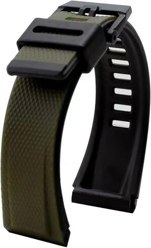 Waterproof Rubber Watch Strap Compatible with Casio Pro Trek GA2000 PRG600 PRW6600 PRG-650Y Men's Sports Watch, Replacement watch bands for men in Saudi Arabia