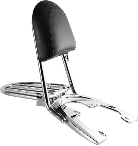 TCMT الأسود مسند الأمتعة Rack Rack Fits Harley Davidson v Rod Vrod VRSC 2002-2006 02-06 in Saudi Arabia