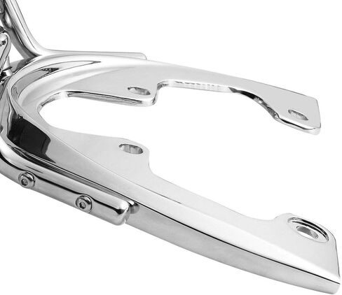 TCMT الأسود مسند الأمتعة Rack Rack Fits Harley Davidson v Rod Vrod VRSC 2002-2006 02-06 in Saudi Arabia