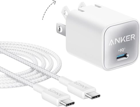 شاحن هاتف أنكر نانو، شاحن محمول وقابل للطي USB C GaN بقدرة 30 وات in Kuwait