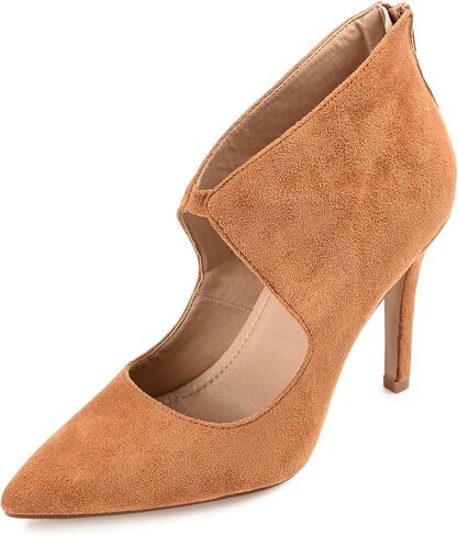 Journee Collection Womens Junnper Faux Suede Booties in Saudi Arabia