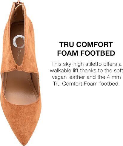 Journee Collection Womens Junnper Faux Suede Booties in Saudi Arabia