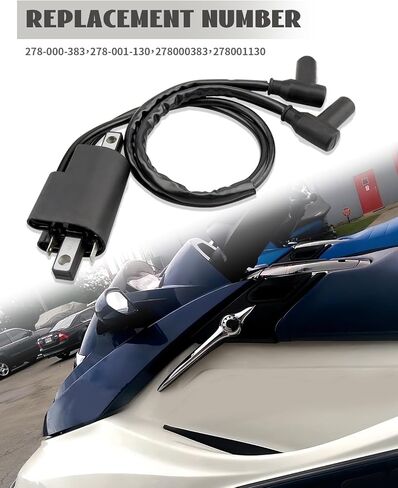 278000383 Ignition Coil Fit for SeaDoo GTX GTI GSI GSX GTS, Fit for Challenger Jet Boats, Replace 278001254 278001130 in Saudi Arabia