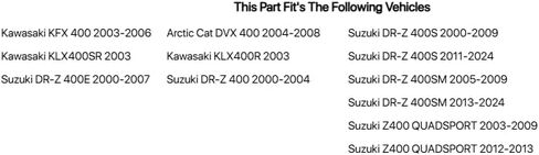 غلاف صمام TUSK لحشية Kawasaki KFX 400 2003-2006 in Saudi Arabia