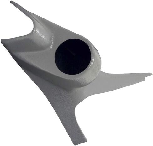 Glowshift Gray Grey Single Lawge Pod متوافق مع Ford Super Duty F -250 F -350 Power Stroke 1999-2002 - MACTORY COLL MANTER - ABS Plastic - UV محمية - يتصاعد (1) 2-1/16 "(52 مم) مقياس in Kuwait