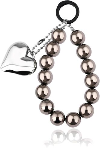 Phone Accessories Beaded Wrist Strap Cell Phone Chain Pendant Phone Case Lanyard Phone Decoration Wristlet Keychain in Kuwait