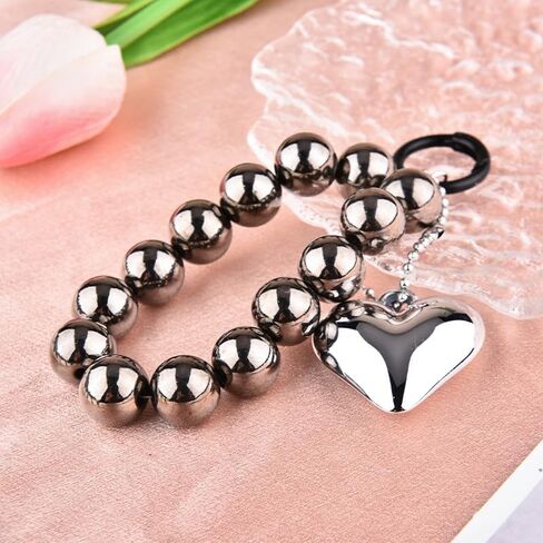 Phone Accessories Beaded Wrist Strap Cell Phone Chain Pendant Phone Case Lanyard Phone Decoration Wristlet Keychain in Kuwait