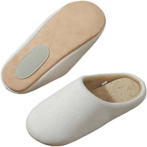 Premium Comfort All Seasons Silent Suede Cushion Sole Non Slip Women's House Slippers Indoor Soft Home Slip On Shoes in Saudi Arabia
