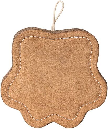 لعبة مضغ من جلد الغزال الطبيعي للكلاب البالغة والجراء | قوية ومتينة وممتعة | لعبة مضغ تفاعلية للحيوانات الأليفة (على شكل بومة) in Kuwait