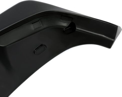 HECASA Front Bumper Lip Compatible with 2014-2015 Chevy Camaro SS/Z28 Under Chin Spoiler Splitter PP Plastic Unpainted Black in Saudi Arabia