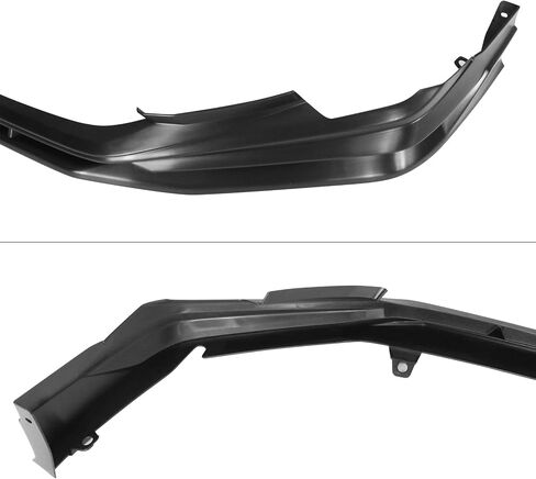 FREEMOTOR802 Compatible with 2022-2024 Honda Civic 11th Gen Sedan & Hatchback 4-Door Front Bumper Lip, Front Bumper Lower Lip Spoiler BodyKit Unpainted Black PP - Polypropylene in Saudi Arabia