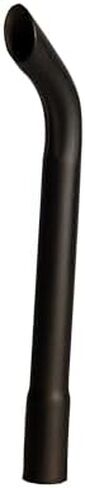 1" x 12" Bended End Pipe Black Exhaust Stack Compatible With UNIVERSAL in Saudi Arabia