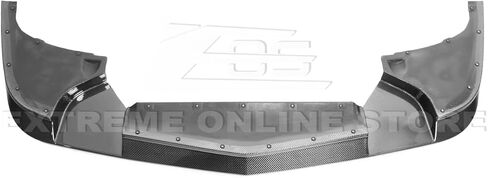 استبدال لعام 1997-2004 شيفروليه كورفيت C5 جميع النماذج | ZR1 Styled Style الأمامي الوفير الخائن والتنانير الجانبية زوج لوحة التمديد لوحة (ABS البلاستيك - مطلية لامعة أسود) in Kuwait