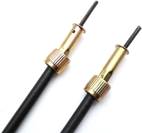 Universal Motorcycle Speedometer Double Square Head M12 M10 Thread Compatible with Scooter Parts 110CM Length in Saudi Arabia