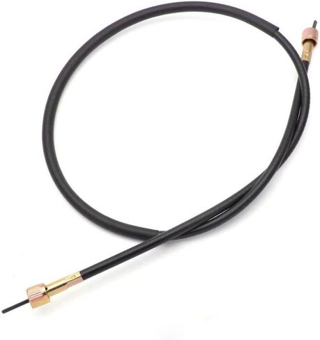 Universal Motorcycle Speedometer Double Square Head M12 M10 Thread Compatible with Scooter Parts 110CM Length in Saudi Arabia