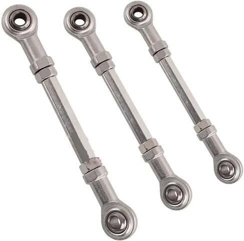 Universal 80-220mm Steering Tie Rod Kit With M8 Ball Joint Bolt For Compatible Buggy Quad Bike ATV Go Kart 50cc 110cc 150cc 200cc(95mm) in Saudi Arabia
