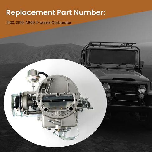 A800 2 برميل المكربن 2100 2150 متوافق مع فورد 289 302 351 CU F100 F250 F350 Jeep Engines 360 Cu مع خنق كهربائي in Kuwait