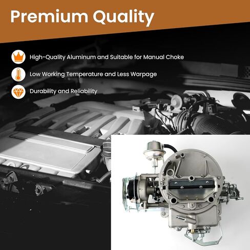 A800 2 برميل المكربن 2100 2150 متوافق مع فورد 289 302 351 CU F100 F250 F350 Jeep Engines 360 Cu مع خنق كهربائي in Kuwait