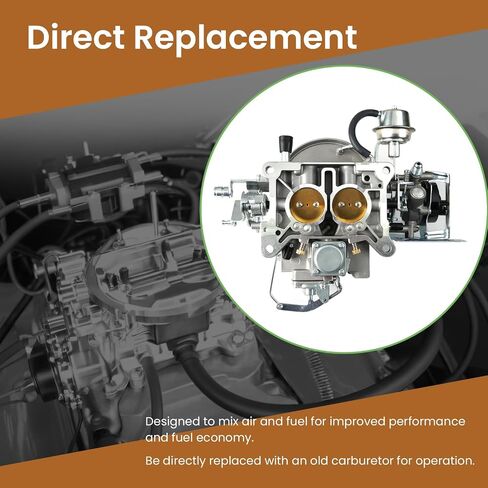 A800 2 برميل المكربن 2100 2150 متوافق مع فورد 289 302 351 CU F100 F250 F350 Jeep Engines 360 Cu مع خنق كهربائي in Kuwait