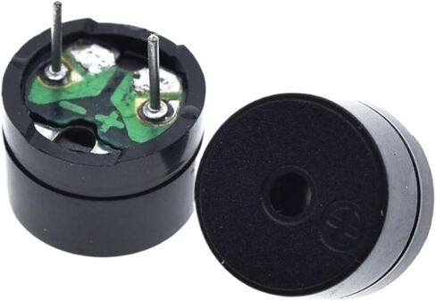 10pcs 12MM*8.5MM 12085 16R Resistance Universal Passive Buzzer electromagnetic impedance 16 ohms AC / 2KHz 3V 5V 12V in Saudi Arabia
