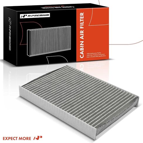 A-Premium Cabin Air Filter with Activated Carbon Compatible with Toyota Tacoma 2024-2025, Tundra 2022-2025, Sequoia 2023-2025 & Lexus GX550 2024-2025, LS500 2018-2024, LS500h 2018-2024, LX600, TX550h+ in Saudi Arabia