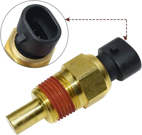 Water Temperature Sensor for 2001-2010 GM Hevey Duty Truck Van LB7 LLY LBZ LMM 6.6L V8 Duramax in Saudi Arabia