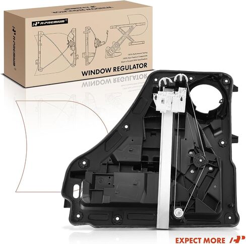 A-Premium Power Window Regulator with Motor and Panel Replacement for Jeep Liberty 2008-2012 Rear Left Driver Side in Saudi Arabia