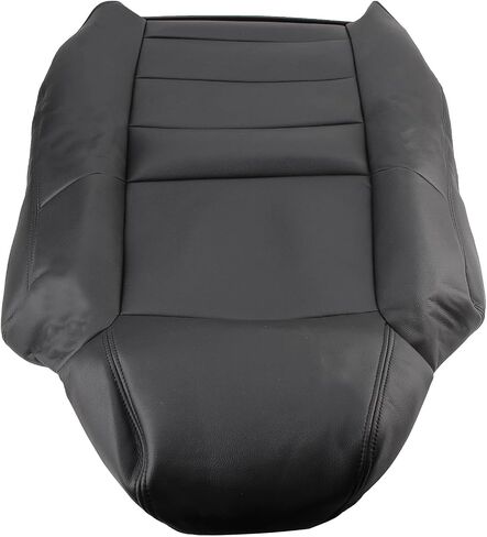 AUTOKAY Perforated Seat Cover for Ford F250 F350 Super Duty Lariat XLT 2004 2005, Black Driver and Passenger Side Bottom and Top Lean Back Leather Seat Cover in Saudi Arabia