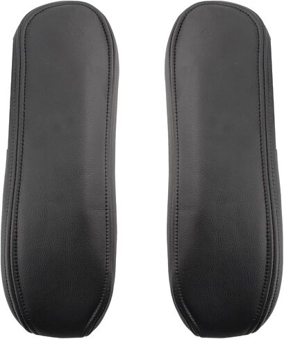 AUTOKAY Perforated Seat Cover for Ford F250 F350 Super Duty Lariat XLT 2004 2005, Black Driver and Passenger Side Bottom and Top Lean Back Leather Seat Cover in Saudi Arabia