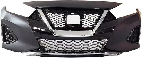 Front Bumper Set Without Fog Light Sensor Hole Compatible With 2019-2023 Nissan Maxima in Saudi Arabia