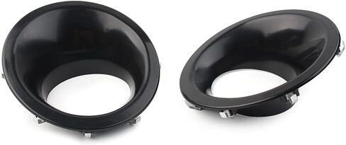 GZYF Car Auto Front Bumper Fog Light Bezel Cover Ring Trim for Land Rover LR4 2010-2014 in Saudi Arabia