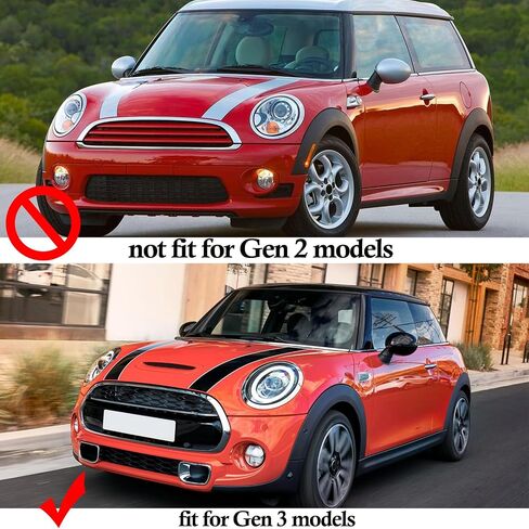 Gloss Black Door Wing Mirror Cover Cap Casing Fits For Mini 2014-2019 F55 F56 F57 F60 LHD in Saudi Arabia