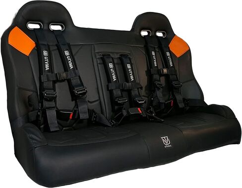 مقعد Polaris General الخلفي (كل الأسود) in Kuwait