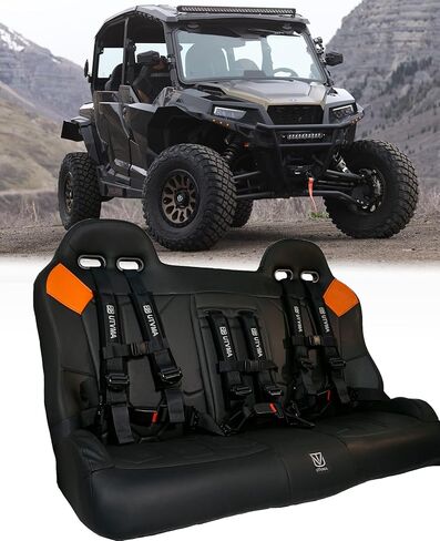 مقعد Polaris General الخلفي (كل الأسود) in Kuwait