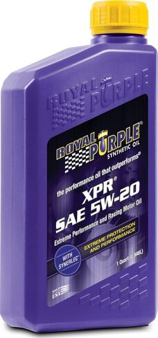 Royal Purple (06011-6PK XPR SAE 5W-20 Synthetic Racing Motor Oil - 1 Quart, (Case of 6) in Saudi Arabia