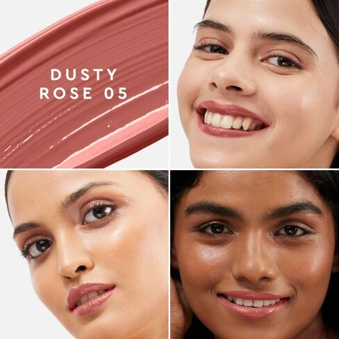 KIRO Super Butter Lip Lacquer, Maple Nude (Neutral Coral Pink) 5ml, Longlasting Lip Gloss, Intense Colour, Hi-Shine, Vegan, No Paraben, Non Toxic, Hydrating Liquid Lipstick For Moisturizing Lip, Matte in Saudi Arabia